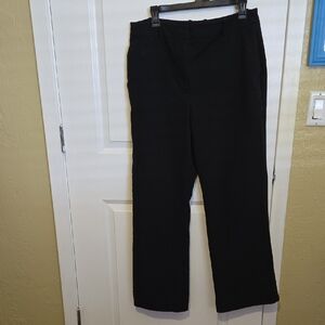 Worthington Black Women's Straight Leg Pants size 12